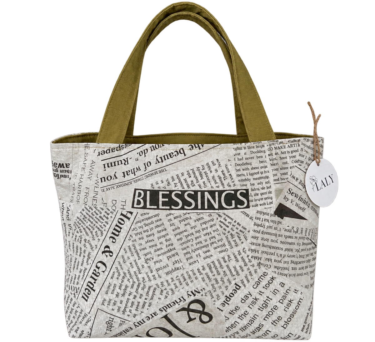 Mini Headline Tote Bag