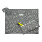 White Flowers Matching - Laptop Sleeve & Pencil/Glasses Case - Special Bundle