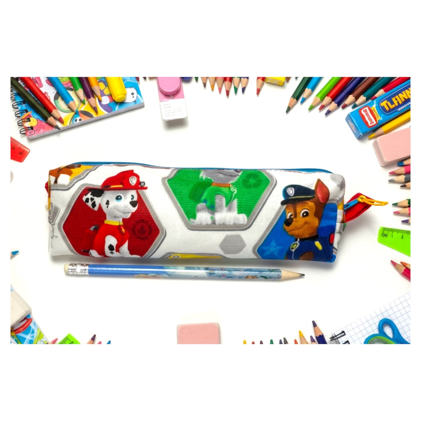 PAW PATROLL White/Blue - Pencil Case