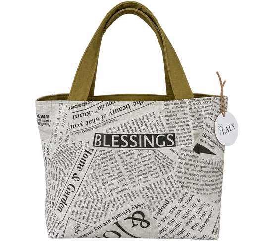Mini Headline Tote Bag
