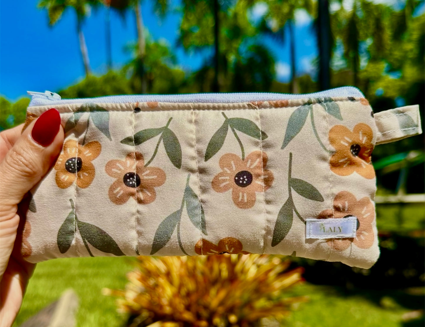 Garden Pencil & Glasses Case