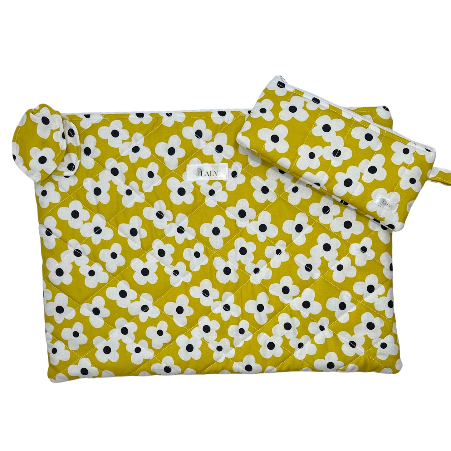 Yellow Bloom Laptop Sleeve