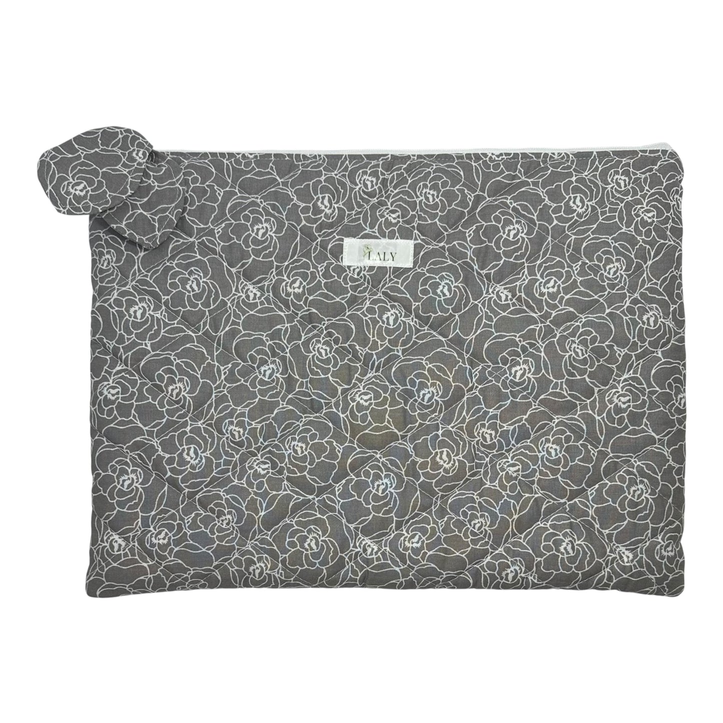White Flowers Laptop Sleeve