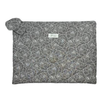 White Flowers Laptop Sleeve