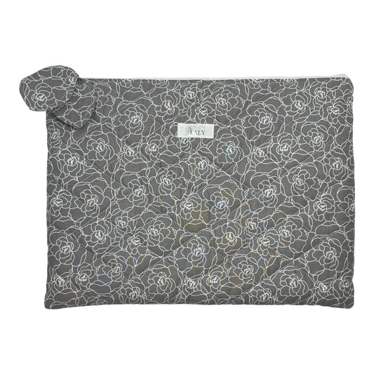 White Flowers Laptop Sleeve