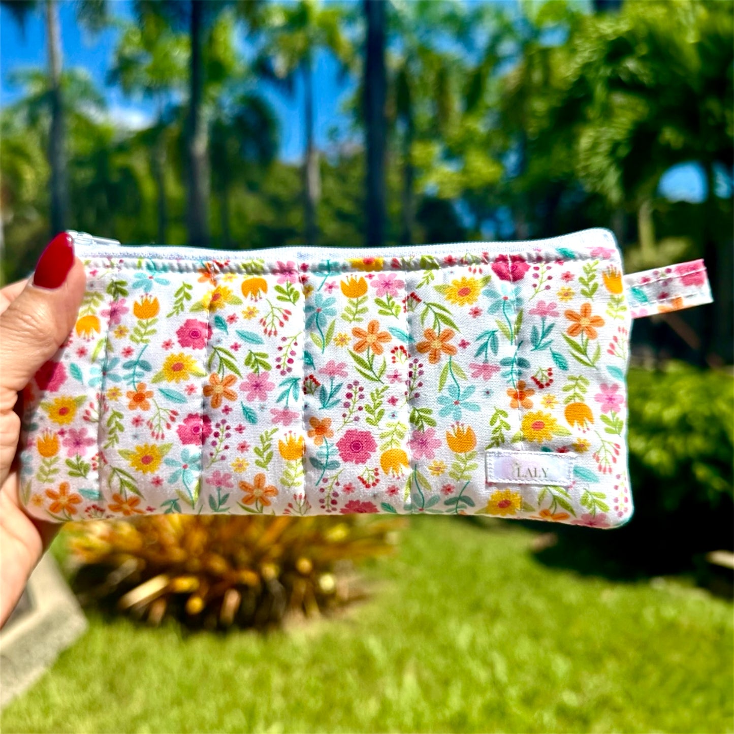 Flowering Pencil & Glasses Case