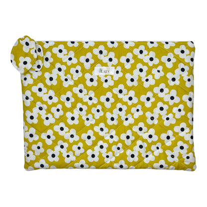 Yellow Bloom Laptop Sleeve