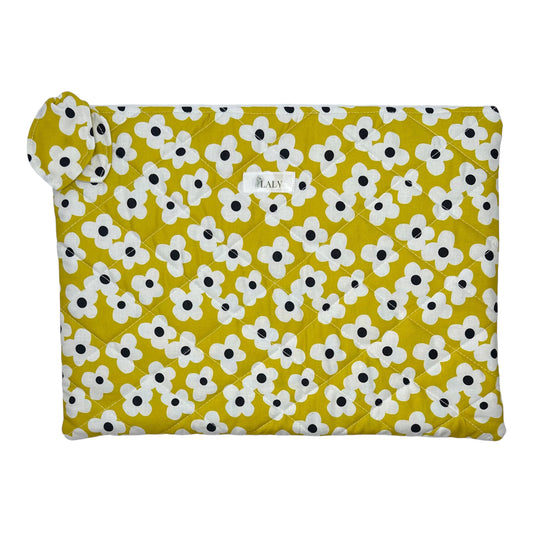 Yellow Bloom Laptop Sleeve