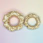 Gold - Set of 2 Satin Scrunchies