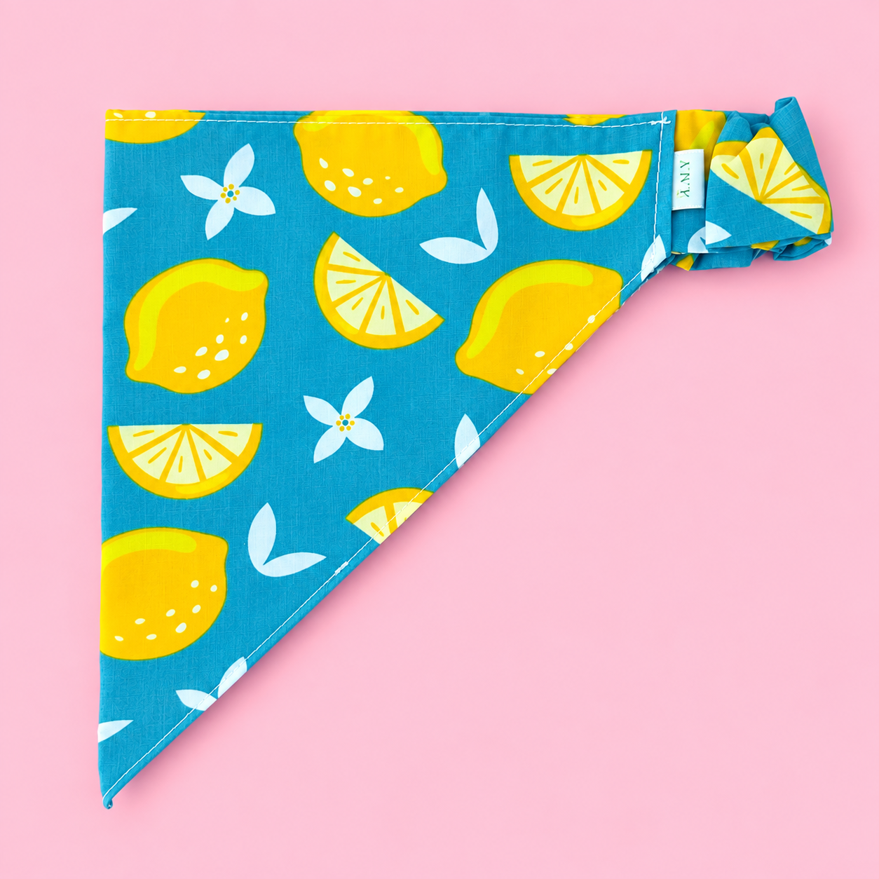 🐶 Scrunchies Pet Bandanas - Lemon