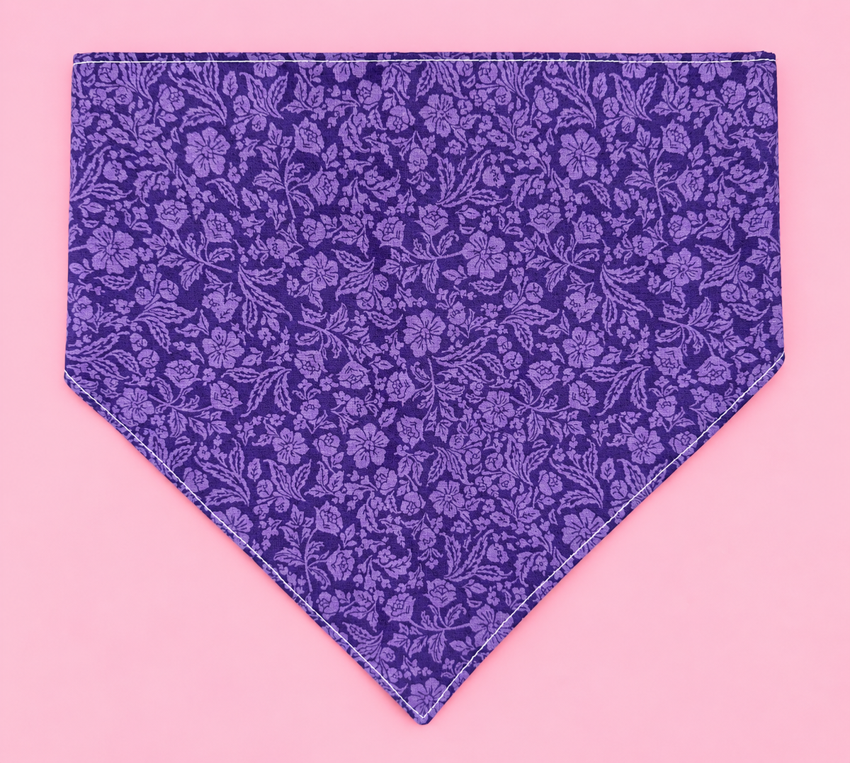 🐶 Scrunchies Pet Bandanas - Violet Flowers