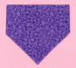 🐶 Scrunchies Pet Bandanas - Violet Flowers