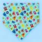 🐶 Scrunchies Pet Bandanas - Little Monsters