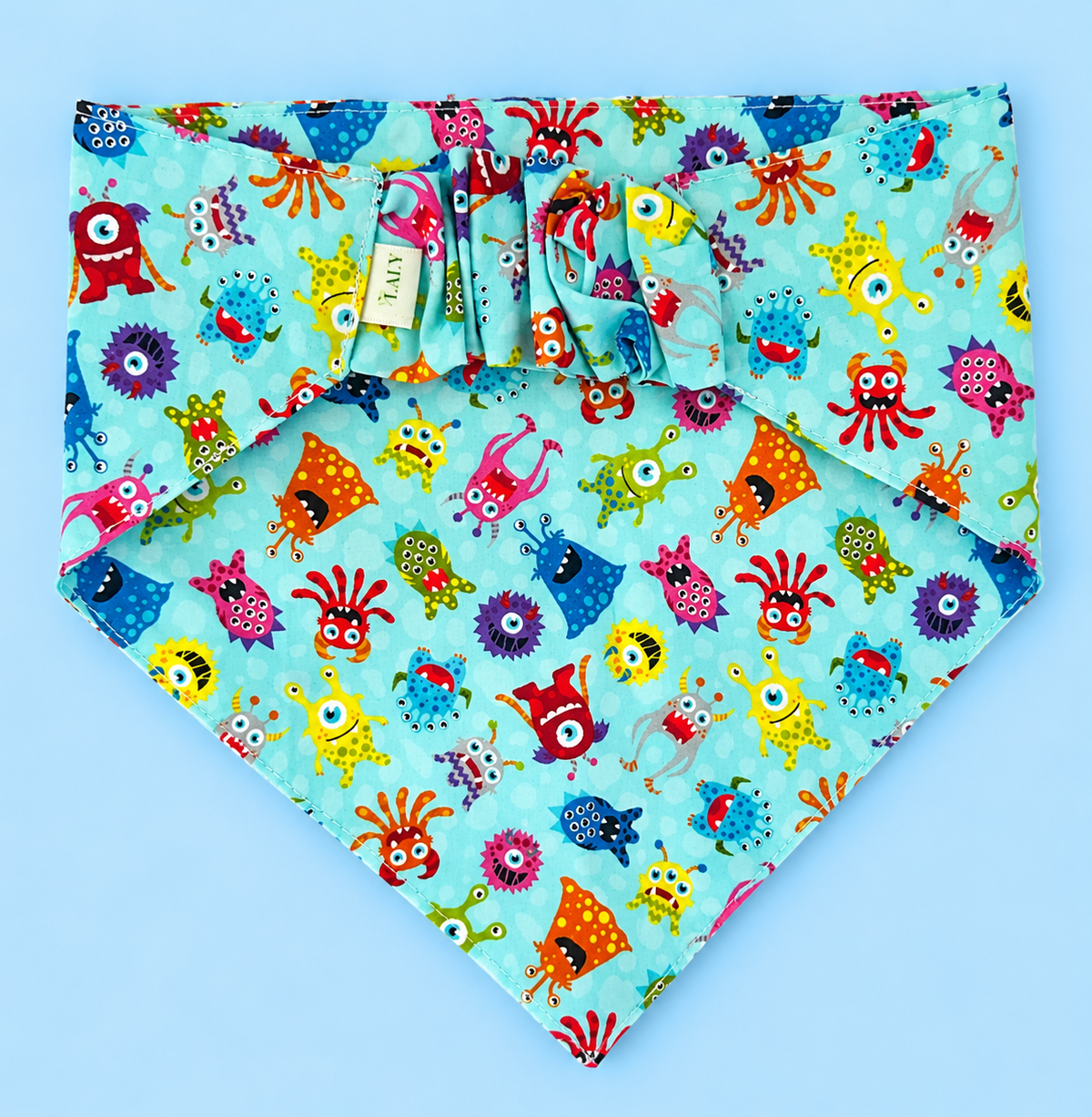 🐶 Scrunchies Pet Bandanas - Little Monsters
