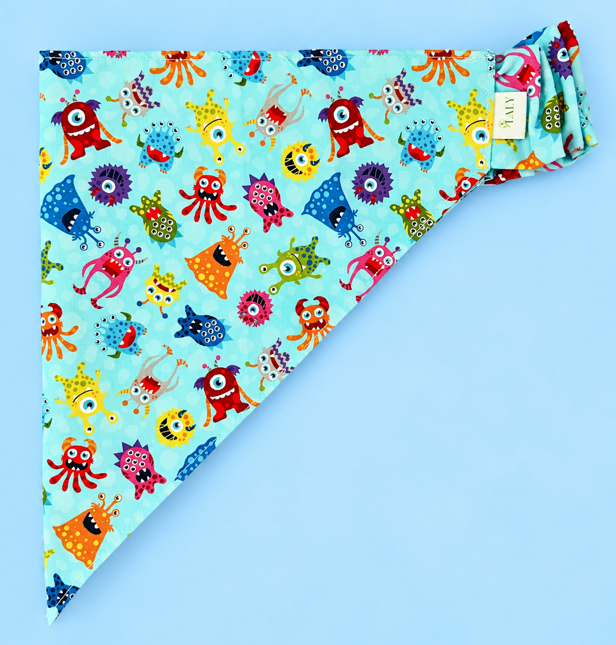 🐶 Scrunchies Pet Bandanas - Little Monsters