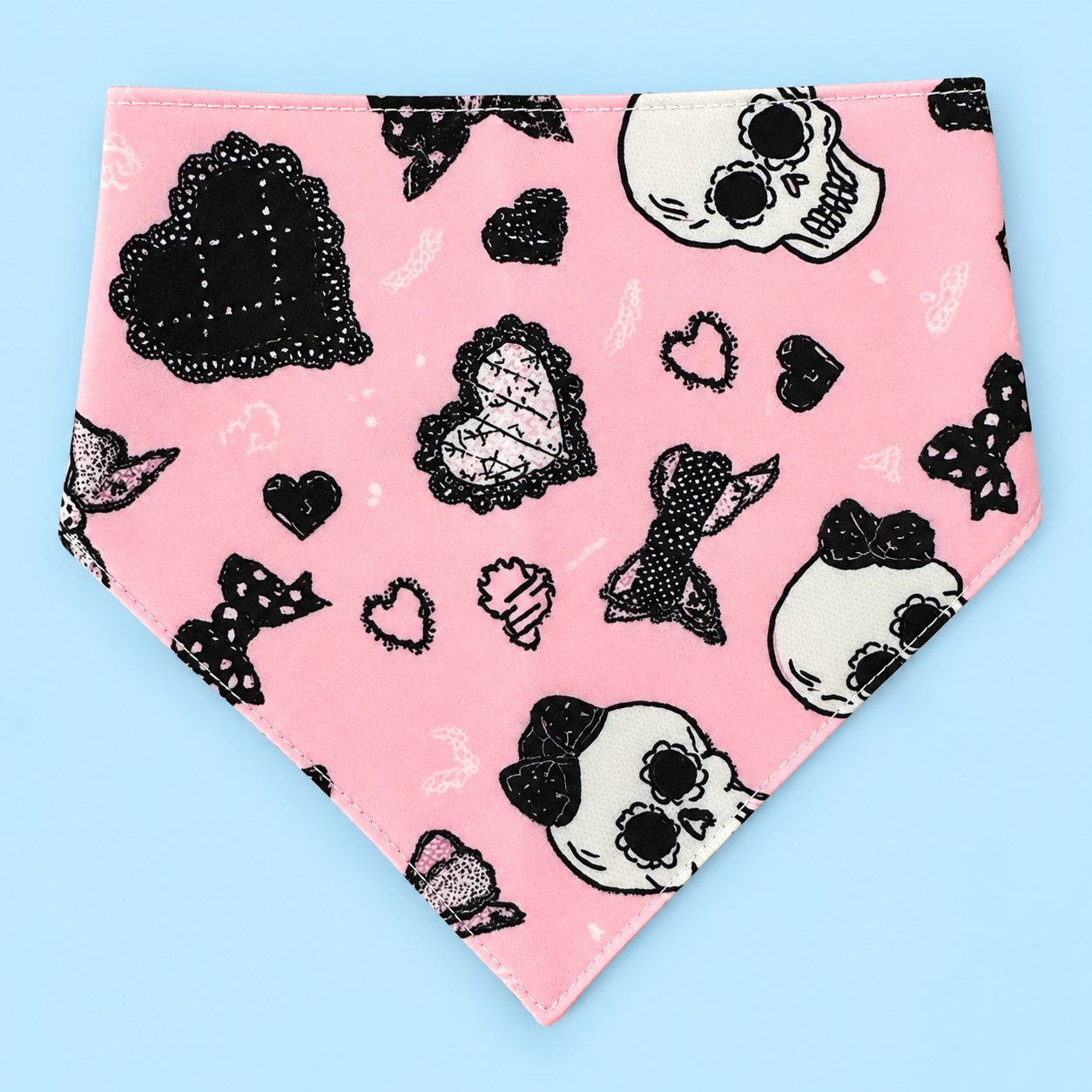 🐶 Scrunchies Pet Bandanas - Skeleton