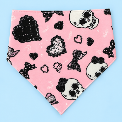 🐶 Scrunchies Pet Bandanas - Skeleton