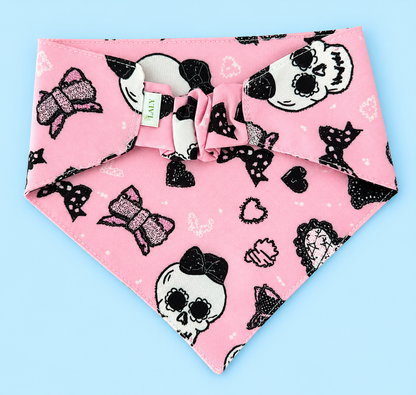 🐶 Scrunchies Pet Bandanas - Skeleton