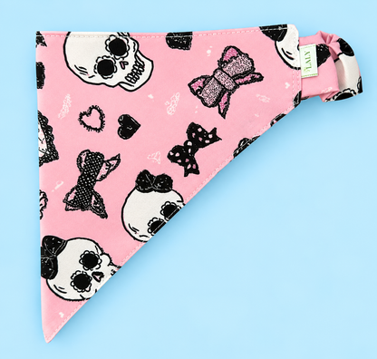 🐶 Scrunchies Pet Bandanas - Skeleton